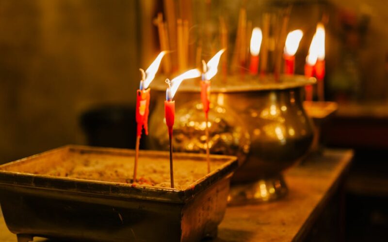 ส่องเลขเด็ด พิธีลุยไฟ รอบ 10 ปี ที่ศาลเจ้าแม่ทับทิมพิชัย